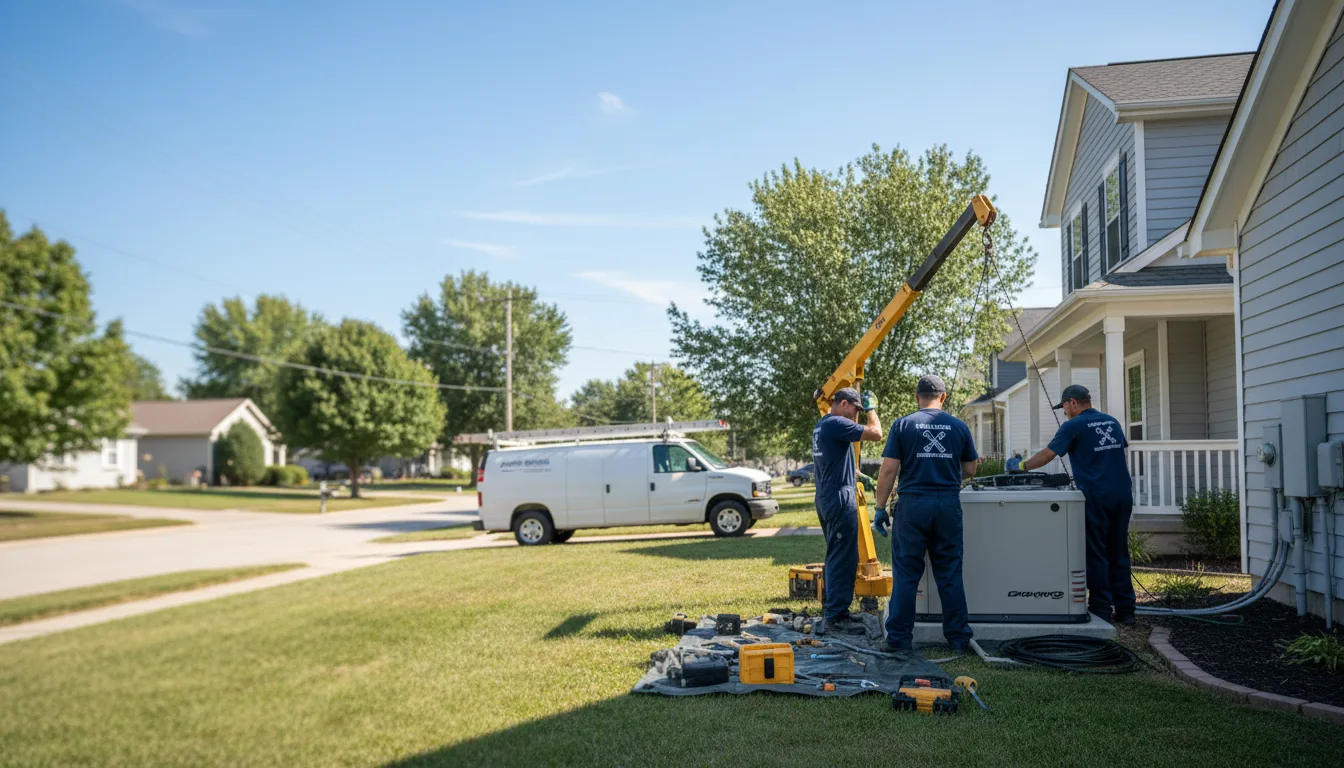 Generator Installation in Fairfax, IA near me